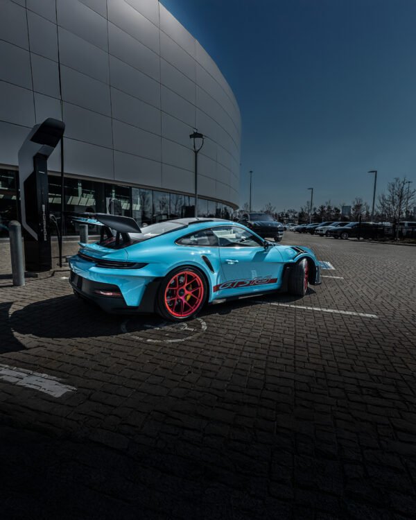GT3 RS Blue Olympia-41 4 5 Experiencia de entrega de vehículos nuevos